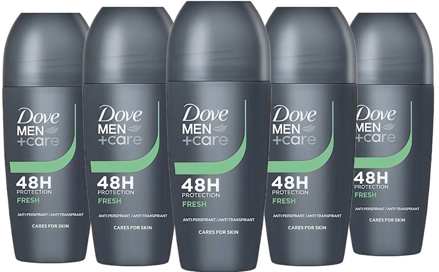 Dove Deo Roller - Men Care Fresh - 5 x 50 ml Voordeelverpakking