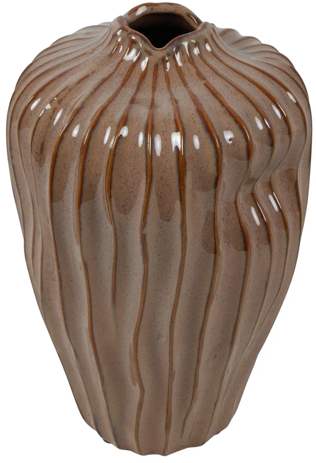 Countryfield Vaas serafin 19x19x30cm bruin