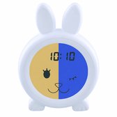 Sleepyy - Slaaptrainer - Wekker - Nachtlampje - Voor Kinderen - Konijn - Wit