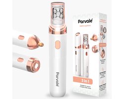 Parvale® 3 in 1 Epilator SilkPro - Epileerapparaat Dames - Epilator - Gezichtsepilator Vrouw - Gezichtsontharing Dames - Epilator Gezicht - Epilator Dames - Gezichtsepilator dames