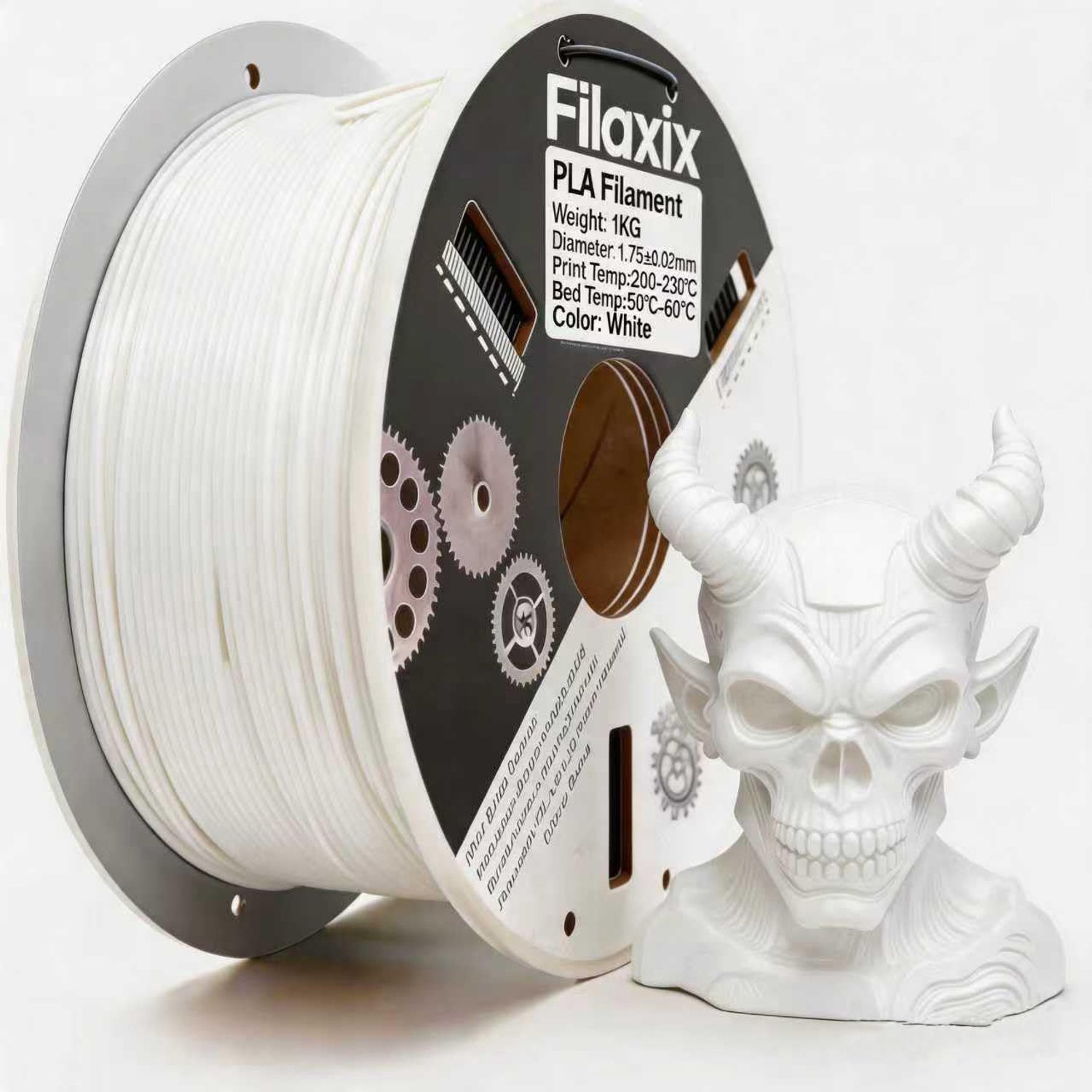 PLA Filament 1.75mm voor 3D Printer in Wit