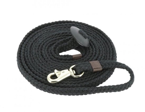Norton American longeerlijn gevlochten Black | Zwart | Longeerlijn paard Norton American longeerlijn gevlochten Black | Zwart | Longeerlijn paard