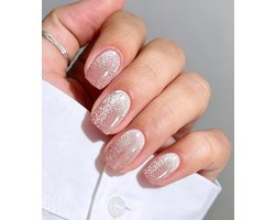 Nagelsticker Cat Eye - Semi-uitgeharde Gel - 20 Polish Nail Strips - Houten Stokje - Nagelvijl - Comfortabel en Duurzaam - Nagelfolie
