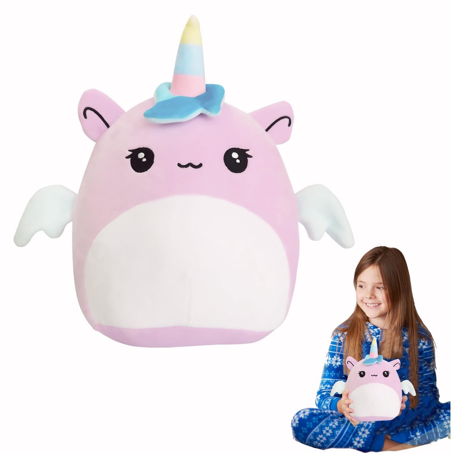 Schattig Eenhoorn Plush Kussen voor Kinderen