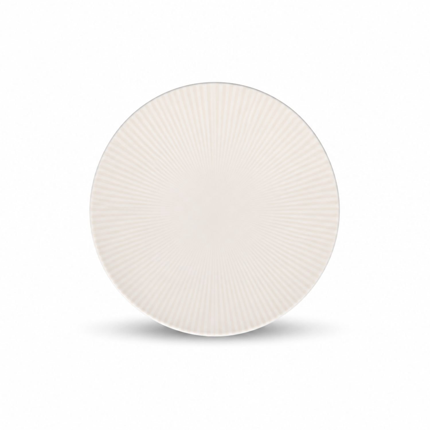 Fameilleur plat bord 25cm wit Solis set van 6 - porseleinen eetbord en dinerbord, voor ontbijt, lunch, diner en hoofdgerecht, vaatwasser- en magnetronbestendig, voedselveilig, servies voor thuis, restaurant en horeca, mooi als cadeau
