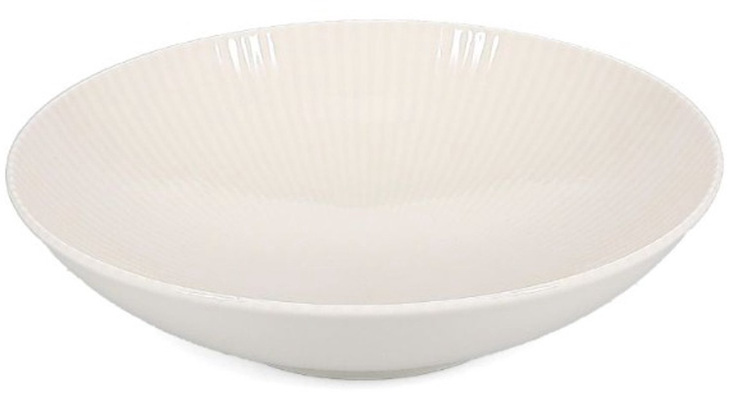 Fameilleur kom 21xH5cm wit Solis set van 6 - porseleinen serveerkom en schaaltje, voor ontbijt, muesli, soep, dessert, snacks en bijgerechten, vaatwasser- en magnetronbestendig, voedselveilig, servies voor thuis, restaurant en horeca, mooi als cadeau