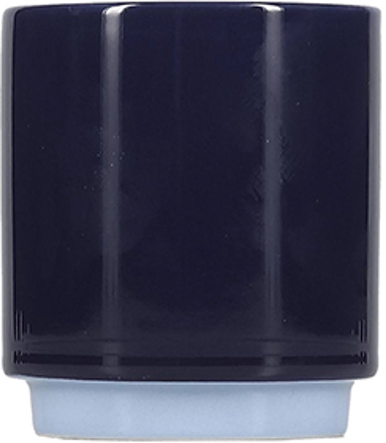 Fameilleur kop 27cl blauw Duo set van 4 - stenen koffiekop en theekop, voor koffie, cappuccino en thee, vaatwasser- en magnetronbestendig, voedselveilig, servies voor thuis, restaurant en horeca, mooi als cadeau