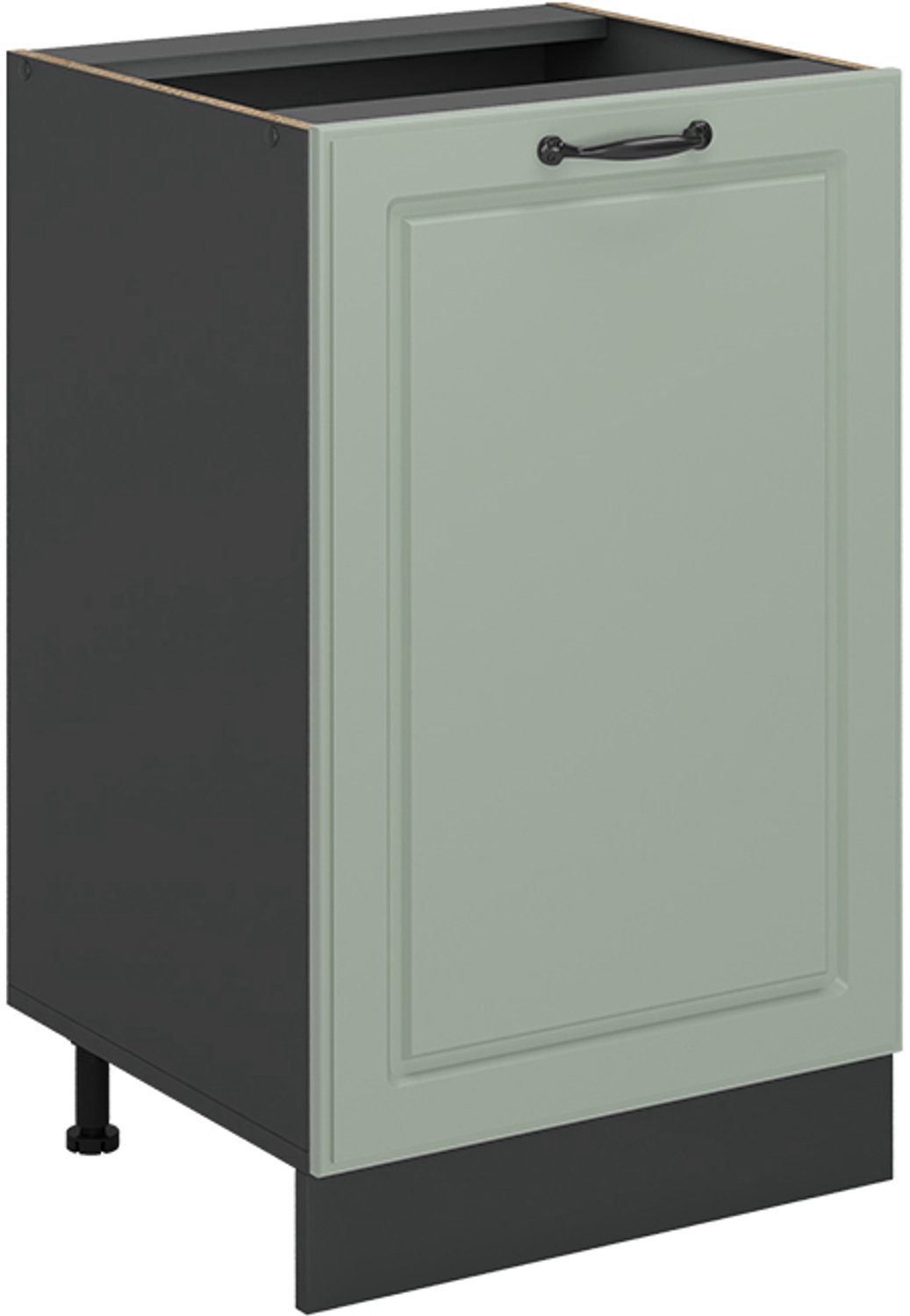 Vicco Keukenonderkast R-Line, Mint landelijk/Antraciet, 50 cm zonder werkblad
