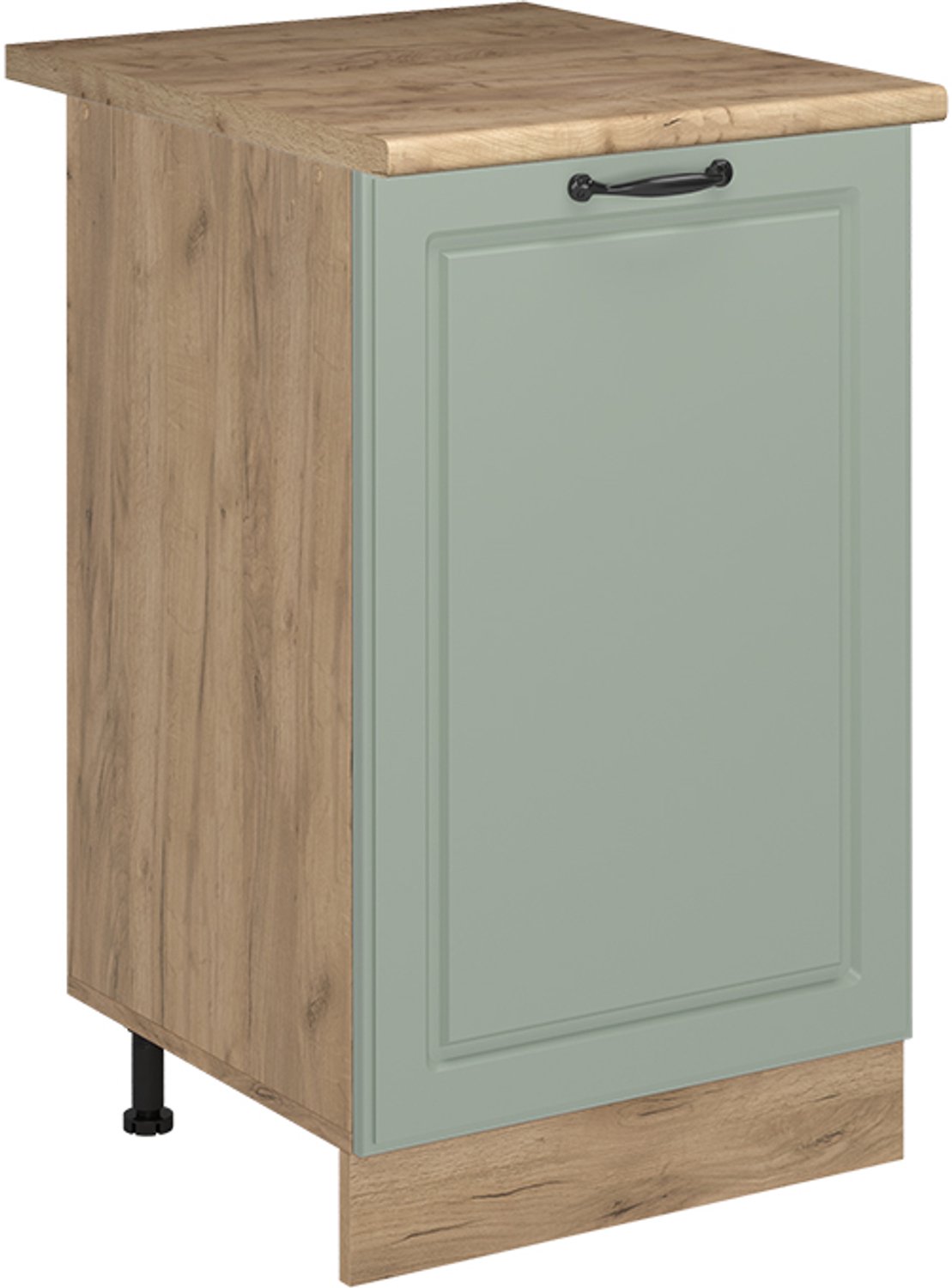 Vicco Keukenonderkast R-Line, Mint landelijk/Goudkleurig Eiken, 50 cm goudkleurig eiken werkblad