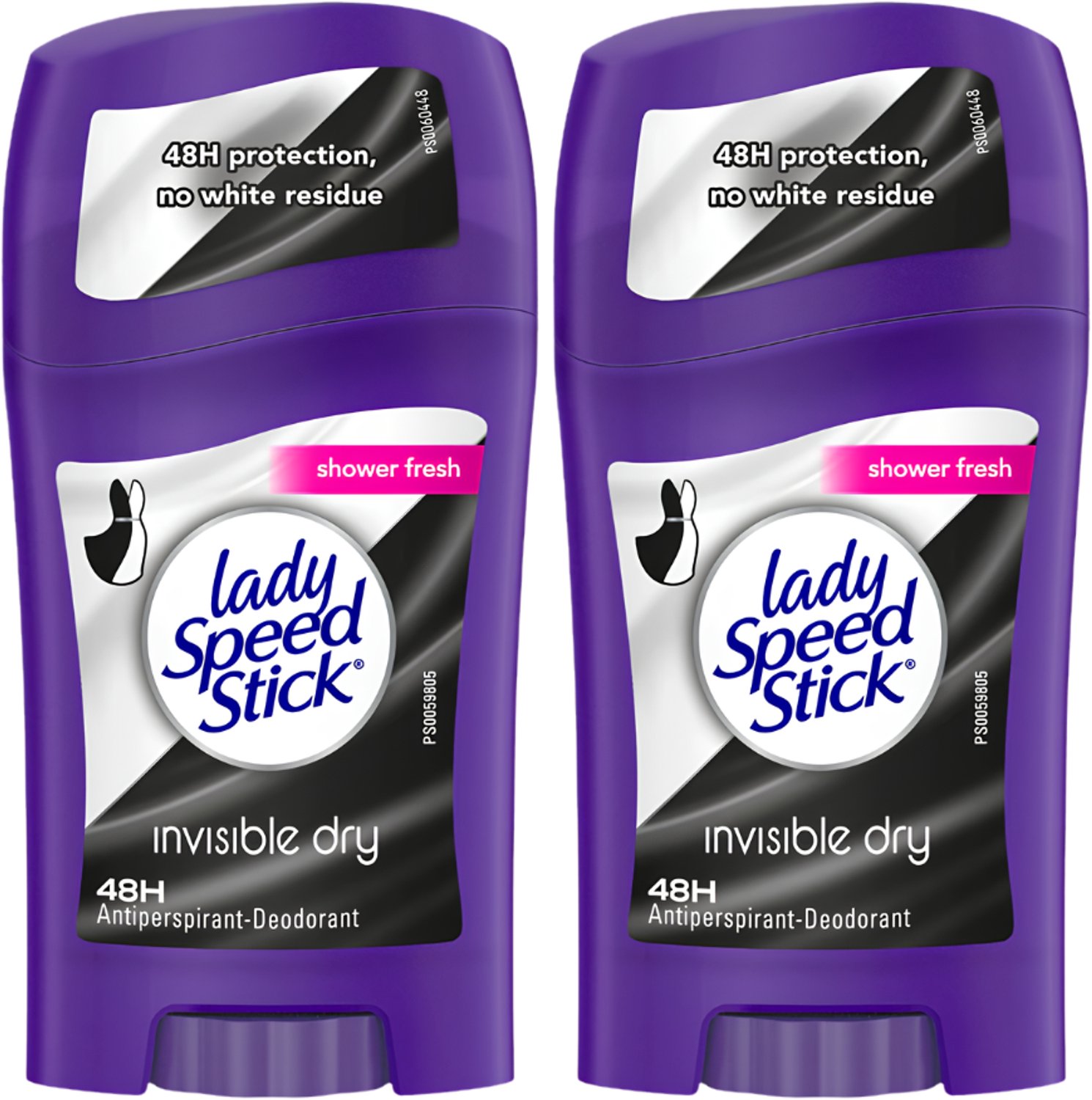 Lady Speed Stick Invisible Dry Protection Deodorant Vrouw - Anti Transpirant Deodorant Stick - 2 x 40g