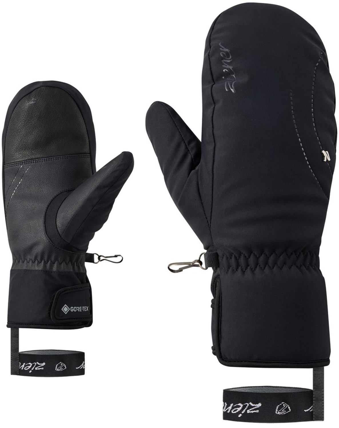 Ziener Kjely-Z Gtx Gore Plus Warm Mitten Glove Zwart