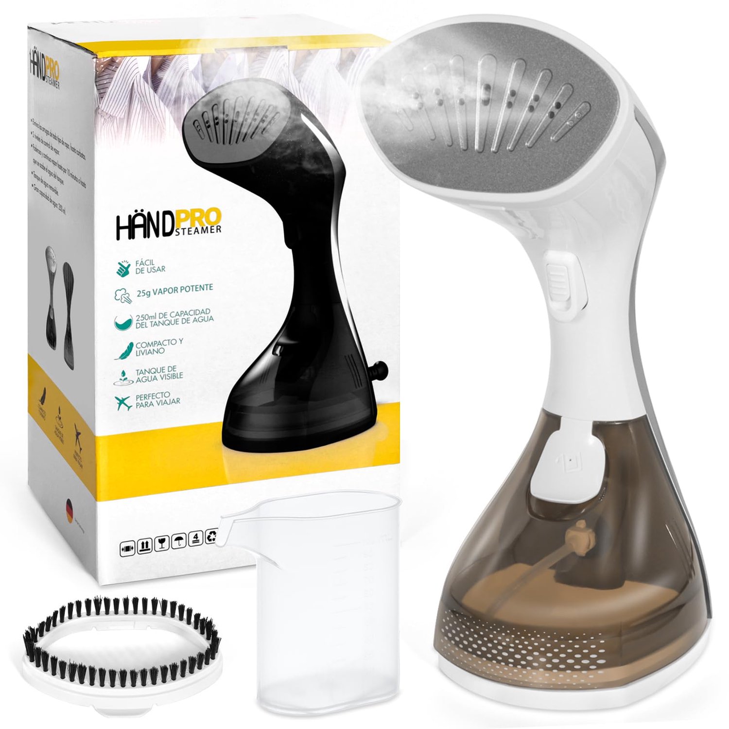 Handstoomstrijkijzer met 1500W Vermogen
