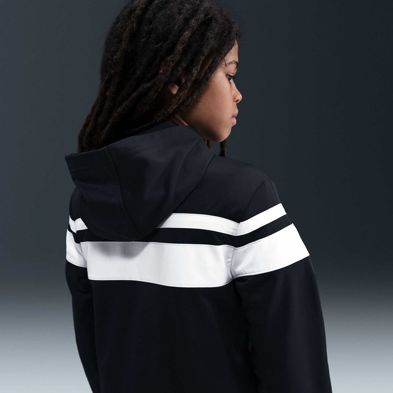 Nike Sportswear Dri-FIT Trainingspak Kids Zwart
