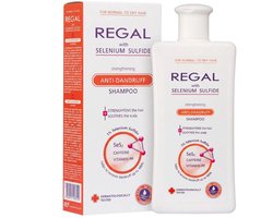 Regal Anti Roos Selenium Sulfide Shampoo – Normaal & Droog Haar – met Cafeïne & Niacinamide – 200 ml