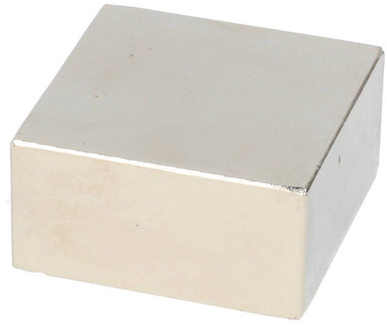 Neodymium Blokmagneet 40 x 40 x 20 mm N50 NiCuNi