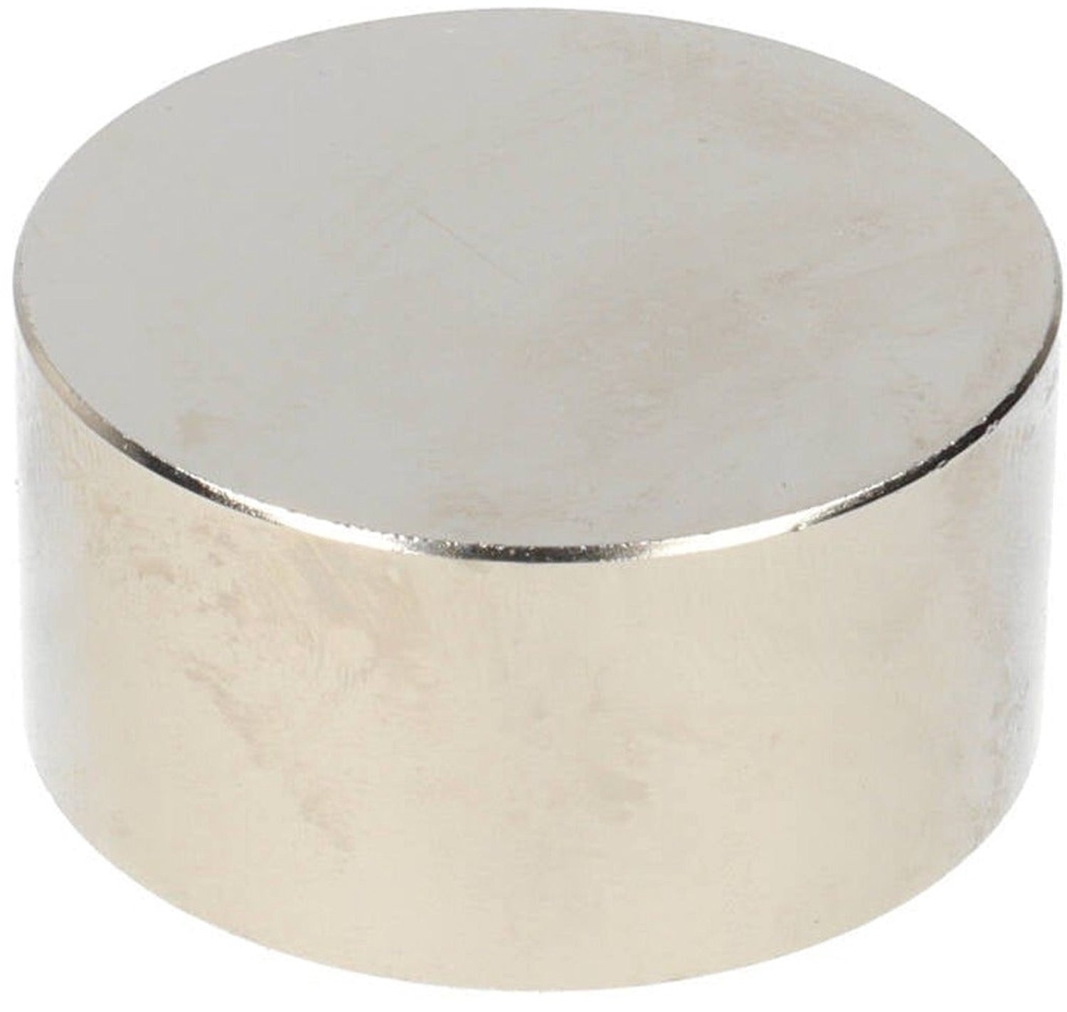 Neodymium Schijfmagneet Ø50 x 25 mm N48 NiCuNi