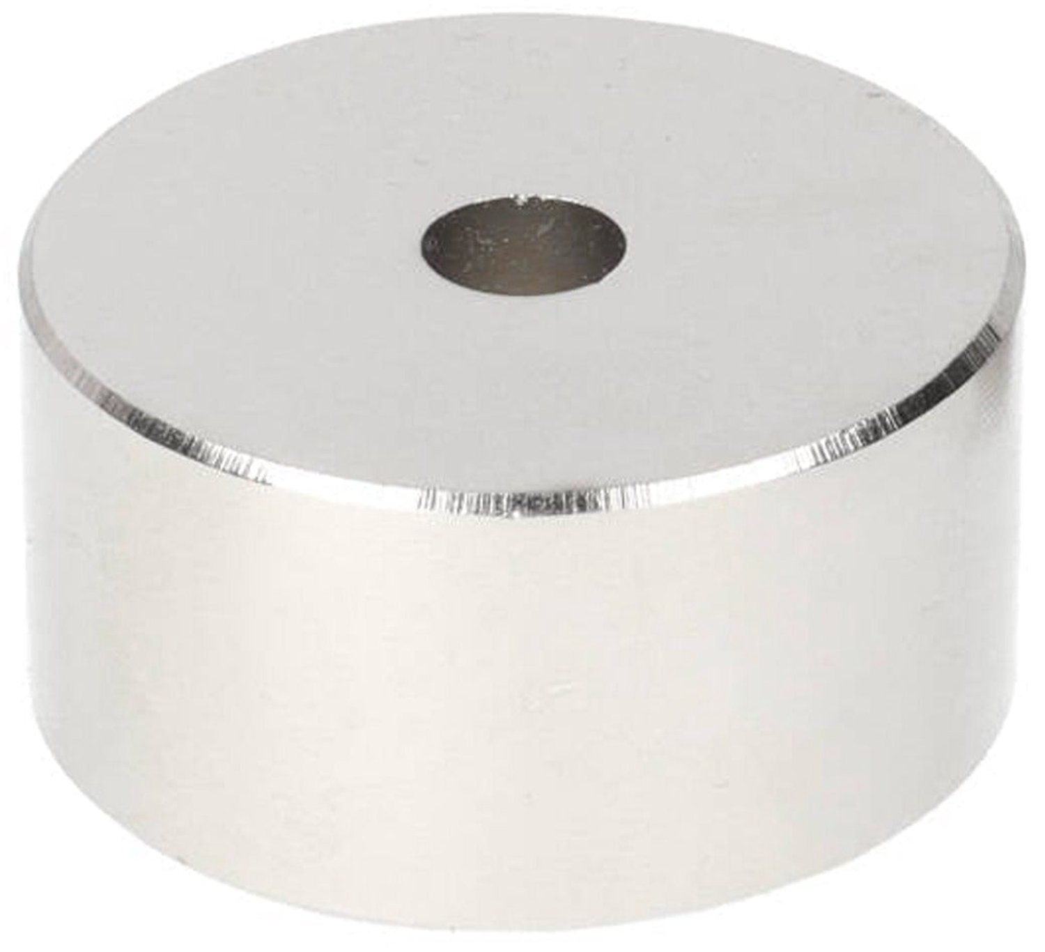 Neodymium Ringmagneet Ø40 x Ø8 x 20 mm N50 NiCuNi