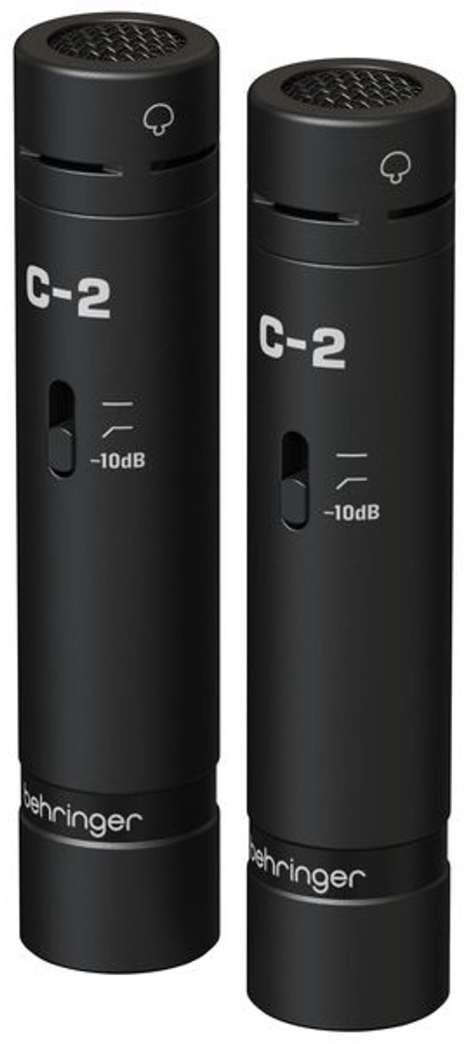 Behringer C-2 Dark Edition condensatormicrofoon stereoset