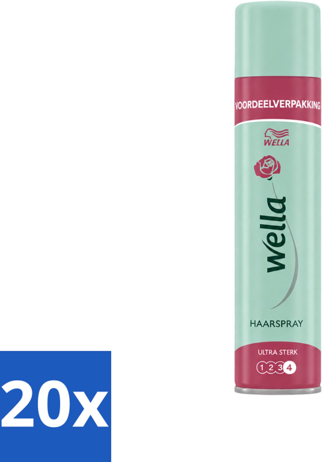 20 x Wella – Ultra Strong Hold – Haarspray – 400 ml - Voordeelverpakking - 20 stuks