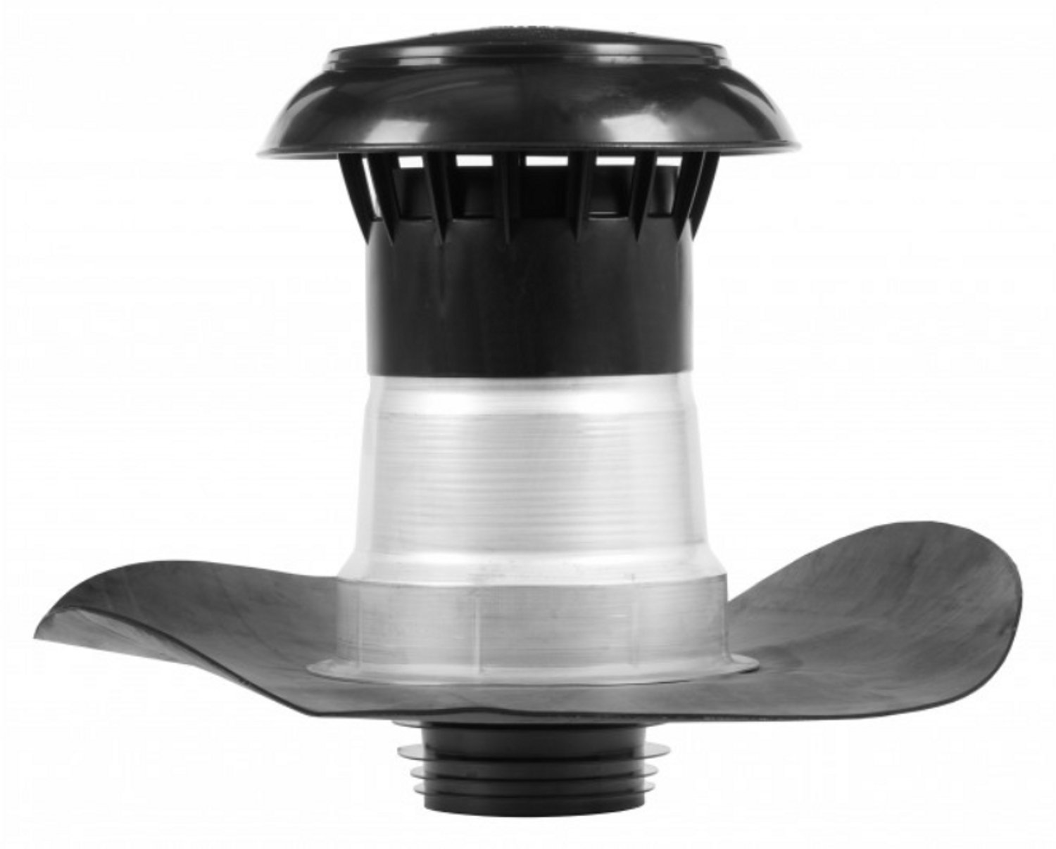 Anjo Vent-Alu 3000 Dubbelwandige Dakdoorvoer - Ø 110-125mm - Met Kap en Zelfklevend EPDM