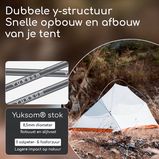 Naturehike Cloud Up 1 BASE – 1 persoons tent – Lichtgewicht tent – Incl. grondzeil – 210T 3000MM – Outdoor – Waterdicht – Kampeertent – Trekkerstent – Koepeltent – Oranje — afbeelding 3