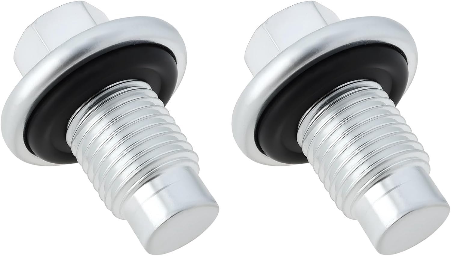 motor olie afvoerplug schroeven - 2 stuks - compatibel met Jaguar en Land Rover - zorgt voor soepele afdichting - m-winkel