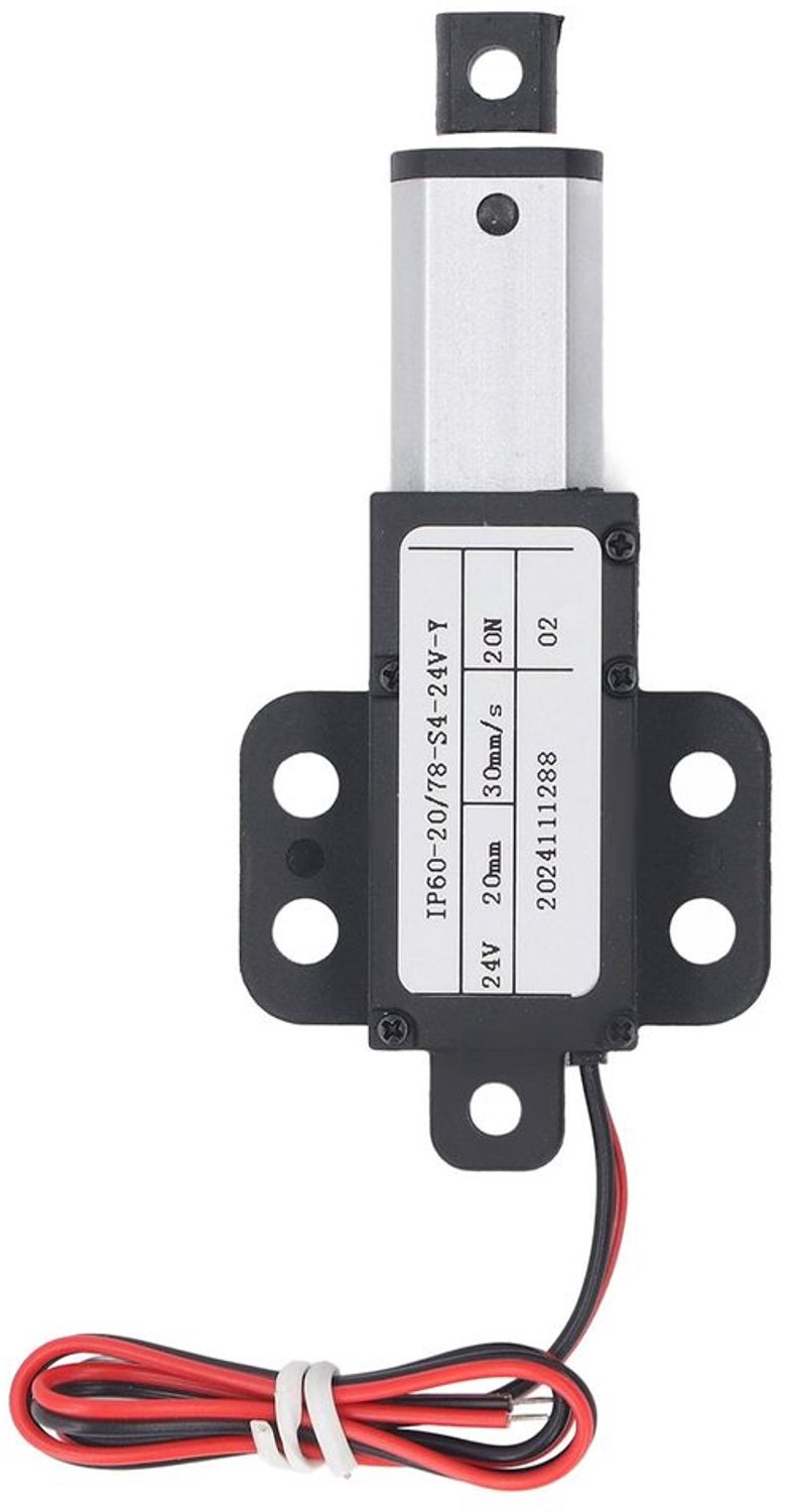 Mini Elektrische Lineaire Actuator 24V met 20 mm Slag