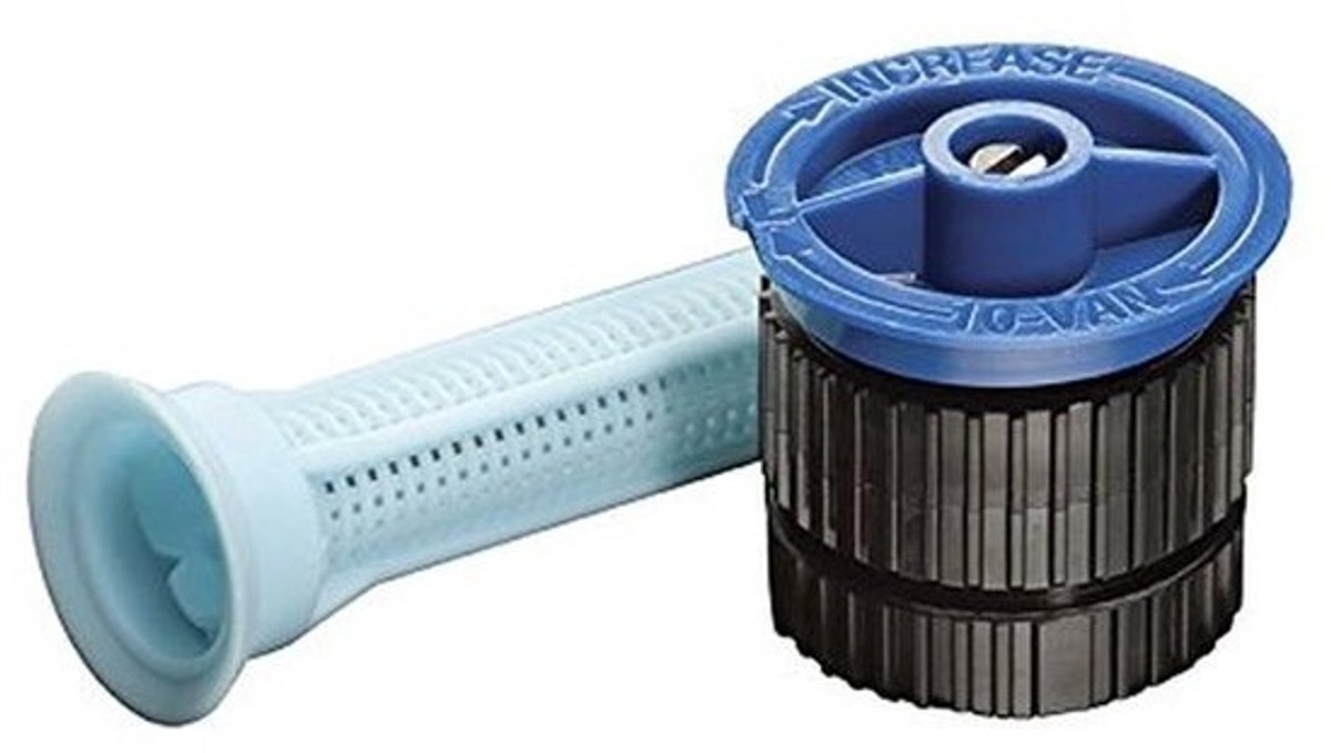 Instelbare sproeierset met 5 sproeiers voor diffusers - Bereik 3 m - Grijs