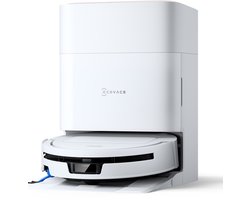 Ecovacs Deebot T90 Max Pro Omni – Robotstofzuiger Met Dweilfunctie – 40.000 Pa – 9,5 cm Ultradun – ZeroTangle 4.0 Anti-klit – Omni-Station – Wit
