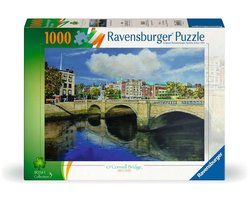 Ravensburger O'Connell Bridge Dublin Puzzel - 1000 Stukjes - Ierland Stadsgezicht - Vanaf 14 Jaar