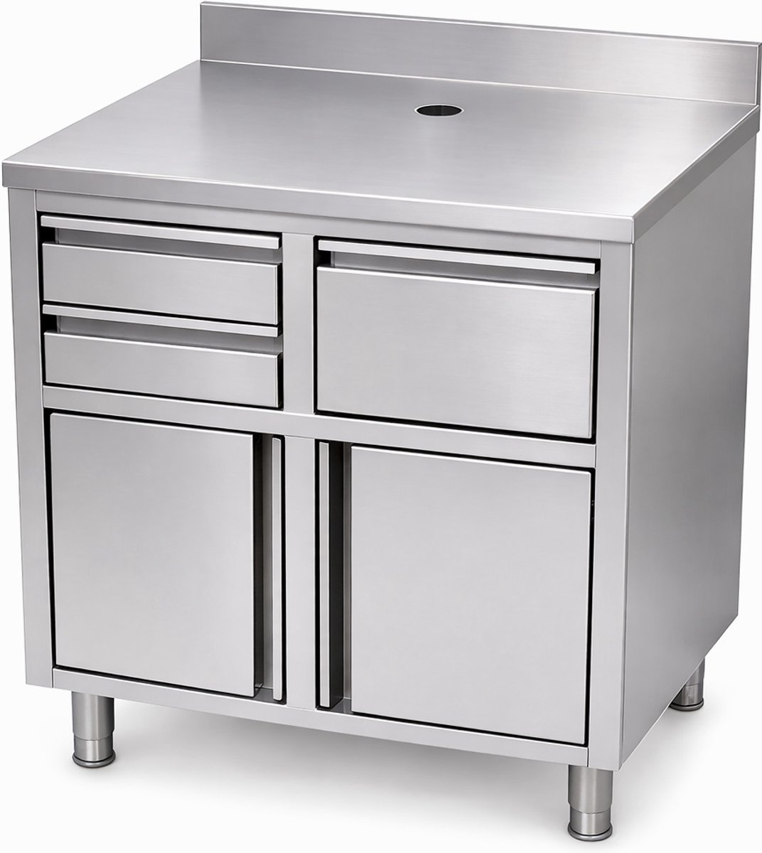 Combisteel 7088.1000 RVS KOFFIE WERKTAFEL 1000X600 - Horeca & Professioneel