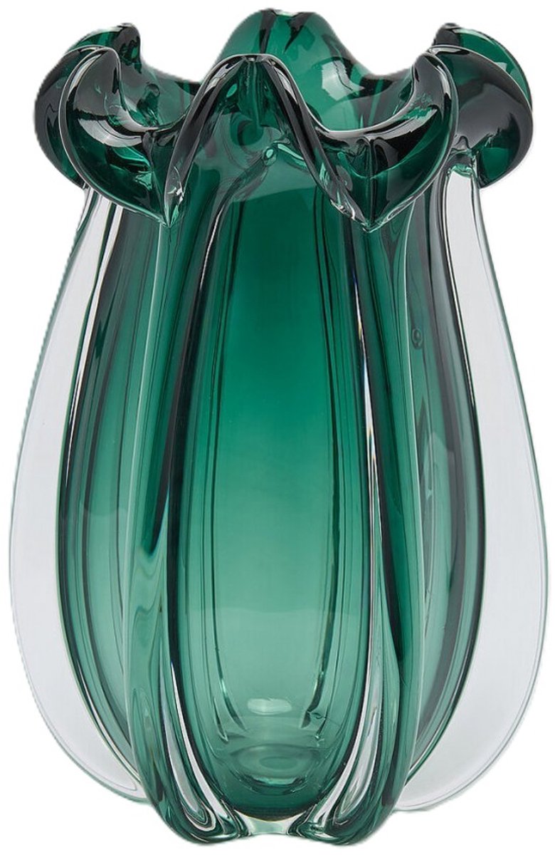 EDG - Vaas- Glas - groen - D20 x H30 cm
