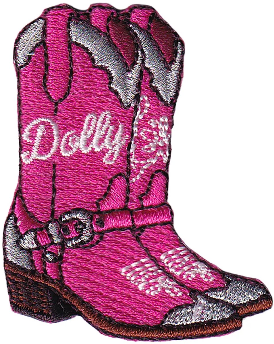 Iconic Shoes - Dolly - embleem- Strijk embleem - Carnavalskleding - Carnaval accessoires