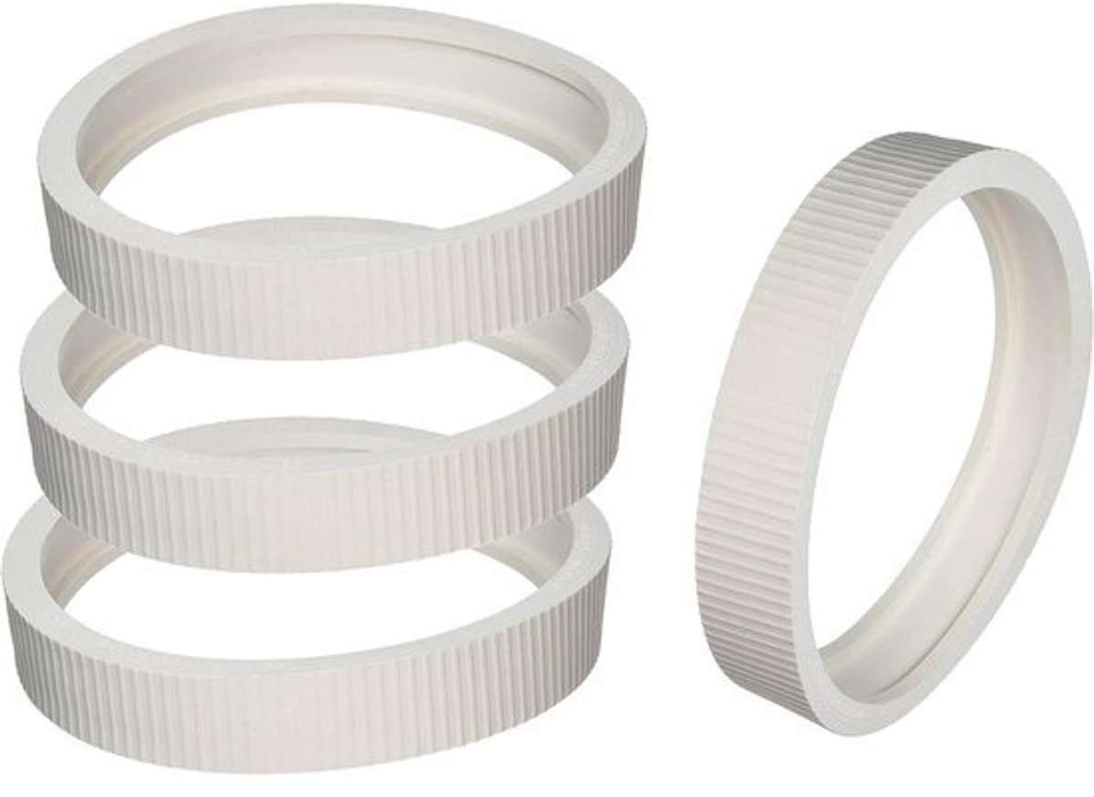Rubberen Wielen voor Zwembadstofzuiger - Set van 4 - Geschikt voor Pentair Legend 360007 en LLC1
