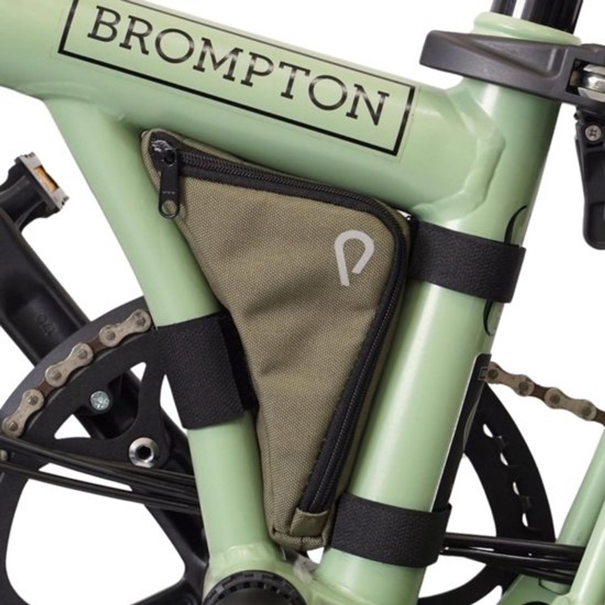 Frame Tas voor Fiets - Boomerang Bag voor Brompton - Fietsaccessoires in Blauw