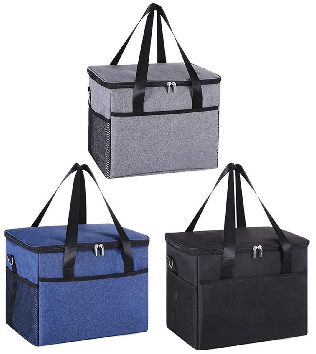 Koeltas 22L - zachte voering - geïsoleerde picknicktas - ideaal voor buitenactiviteiten - ShopVlot