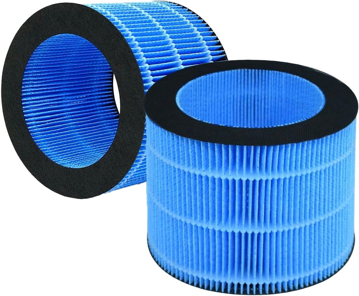 2 stuks AMF220 vervangingsfilters compatibel met Philips HU3916 HU3918 HU2716