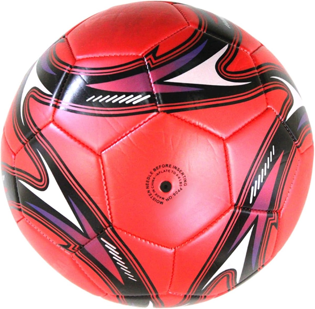 Voetbal, Maat 5, Officiële Training en Wedstrijd, Outdoor, Blauw/Wit/Rood