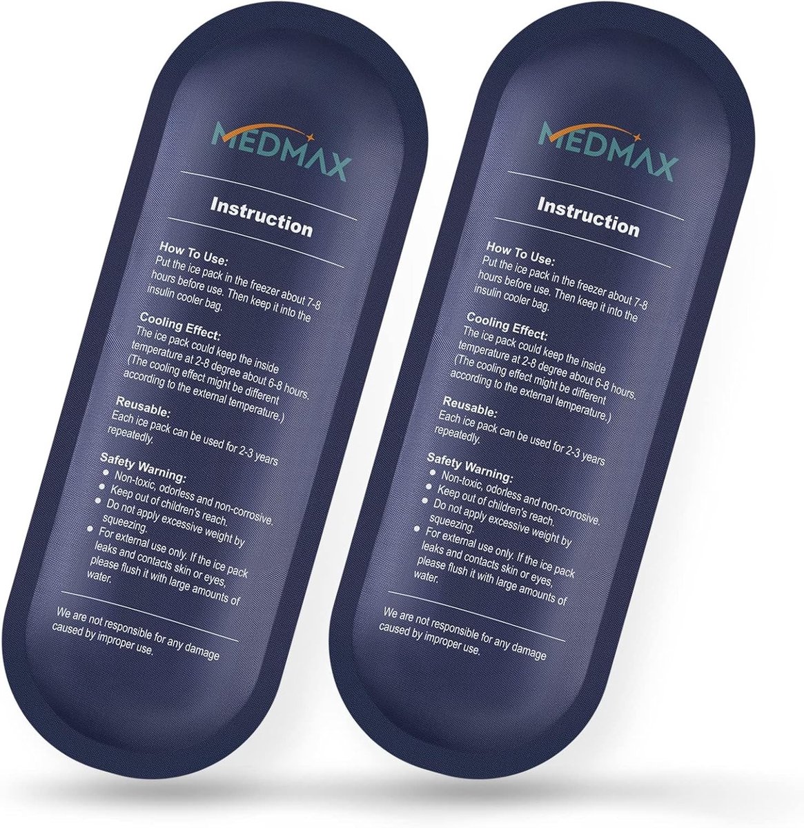Herbruikbare Koeltas voor Insuline - 2 Stuks - Reisaccessoires voor Diabetici - Isolerende Tas voor Medicijnen en Koeling
