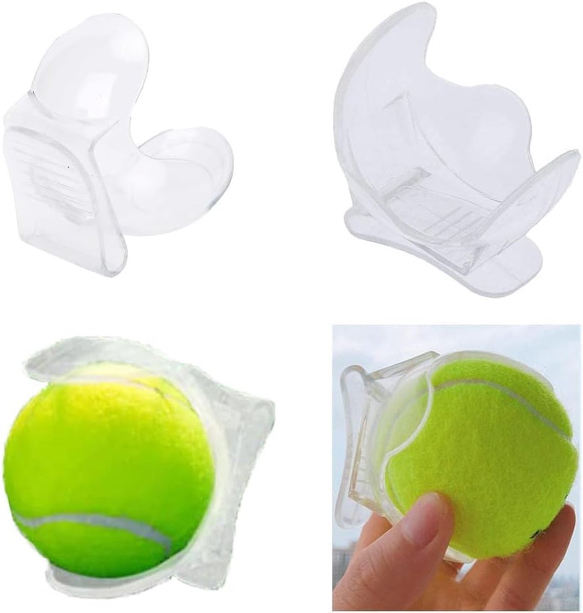 Tennisbal Clip Tas voor Training - Clip-On Houder met Heupriem voor Sportaccessoires en Baltraining