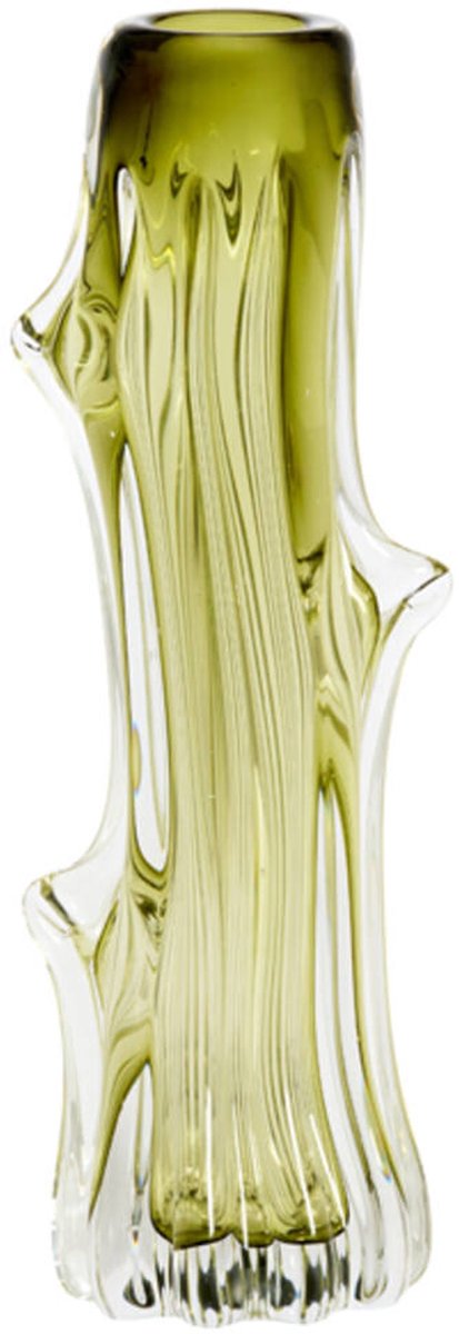 Light & Living Light&living Vaas 12x10x35 cm ARTENARA glas licht groen
