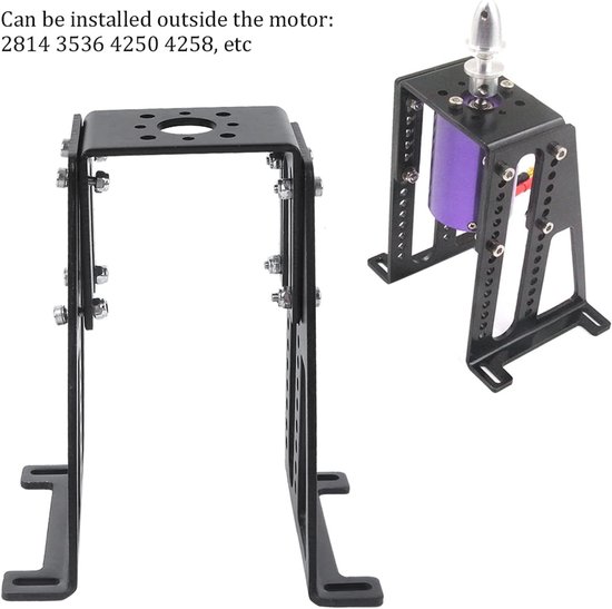 Elektrische Motorsteunen voor RC Vliegtuigen - Universele Aluminium Motorbeugel en Ondersteuning voor RC Motoren en Vliegtuigmotoren — afbeelding 4