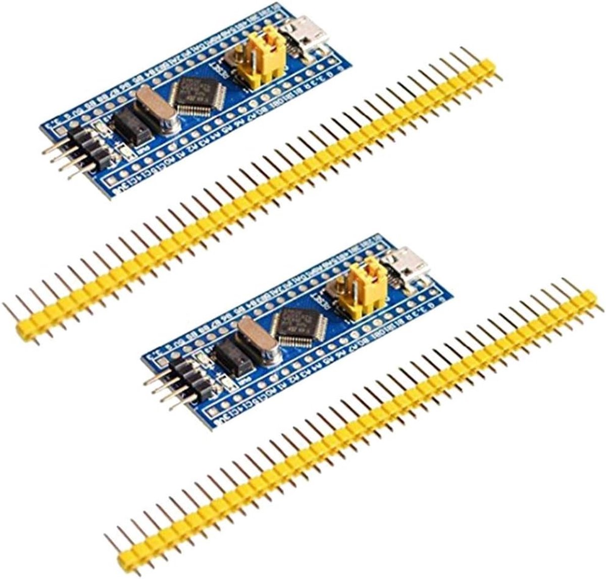 2 Stuks ARM STM32F103C8T6 Minimum Systeem Ontwikkelbord Module voor Arduino en Projecten met Microcontrollers