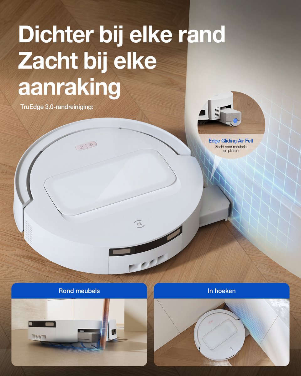 Ecovacs Deebot T90 Max Pro Omni Robotstofzuiger met Dweilfunctie - afbeelding 3