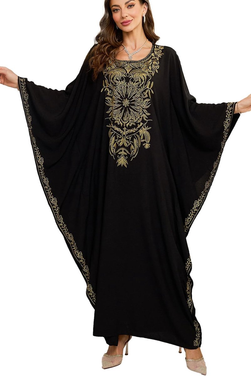 Side Split Turkse Kaftans Ruime Nachtjapon Strand Kaftan Jurken Bikini Badpak Cover Ups