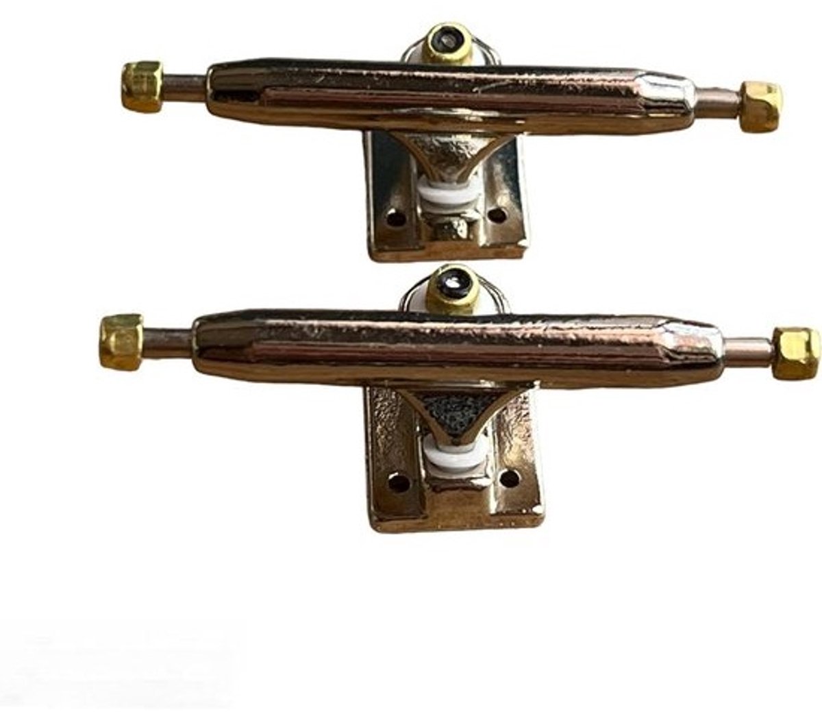 Professionele Fingerboard Trucks 32/34/36mm Chromen Assen met Hardware - Verbeterde V2 Baseplate