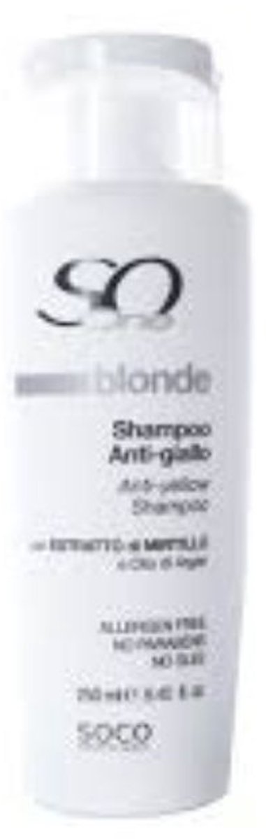 So One | Shampoo | Anti Yellow | Blond Haar | Grijs Haar