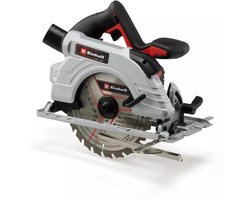 Einhell Accu Cirkelzaag TP-CS 18/190 Li BL Solo - Power X-Change - 18 V/Li-ion - Koolborstelloze motor - 3.800 t/min - Ø190x20/30 mm/24 T - Max. Zaagdiepte: 90°/45°: 65/45 mm - Excl. accu en lader