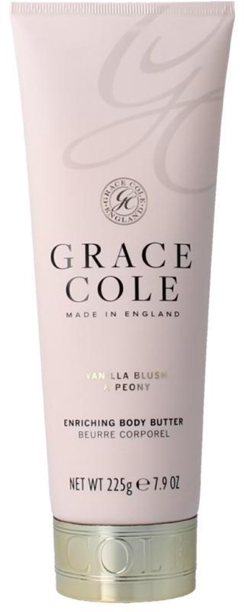 Vanilla Blush & Peony Body Butter 225g - Grace Cole