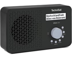 TechniSat VIOLA 200 - draagbare DAB+/FM-radio (met LCD-display, telescopische antenne, favorietenopslag, hoofdtelefoonaansluiting, net- en batterijvoeding, monoluidspreker, RDS, PLL)